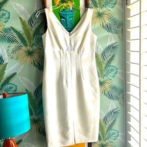 NWT Donna Morgan White Cocktail Dress